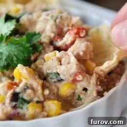 A smaller image of the creamy Tex-Mex quinoa dippers, perfect for the recipe card.