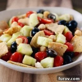 Greek Pita Bread Salad