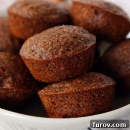 A plate of freshly baked Good Morning Power Muffins.