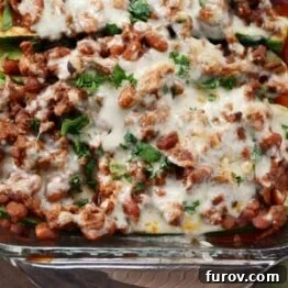 Stuffed Enchilada Zucchini Boats