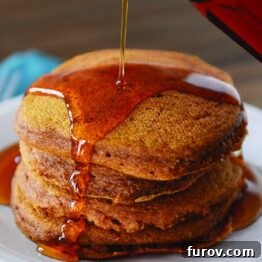 Flawless Pumpkin Pancakes 4 alt=""