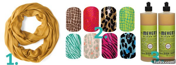 A selection of stylish scarves and fashion accessories for women.