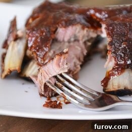 Slow Cooker Fall-Off-The-Bone Root Beer BBQ Ribs 6 Delicious Slow Cooker Baby Back Ribs with Root Beer BBQ Sauce