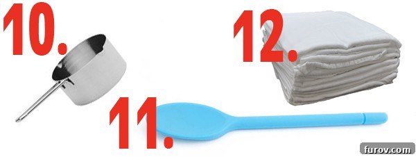 Decorative line featuring various kitchen utensils and cooking tools, continuing the ultimate kitchen gift guide.