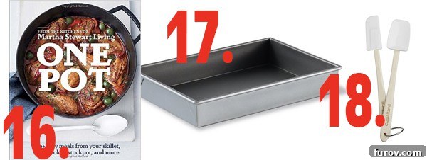 Decorative line featuring elegant kitchen utensils and cooking tools, marking the final section of the ultimate kitchen gift guide.