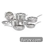 Recommended cookware for making ricotta.