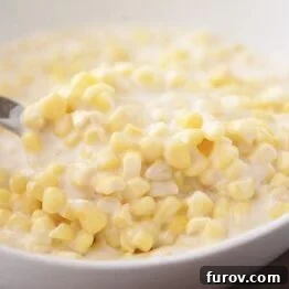 Delicious Parmesan Cream Corn