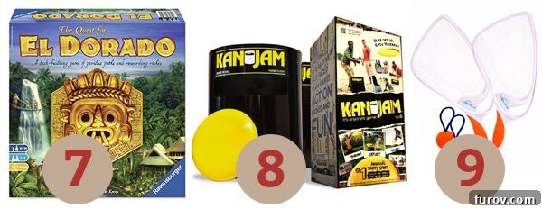 Mel's Holiday Gift Guide: El Dorado, Kan Jam, Djubi