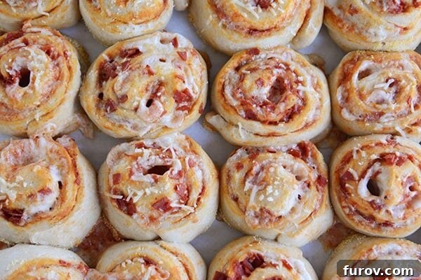 My Must-Try Appetizers and The Standout Recipe of 2017 2 Homemade Pepperoni Pizza Rolls - Perfect Party Appetizers