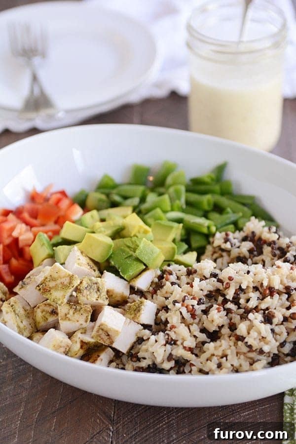 Inside My Diet & Fitness: Daily Goals and The January Healthy Eating Challenge 8 This delicious Santa Rosa chicken salad is so easy and fast to make and packed with the most delicious flavors!