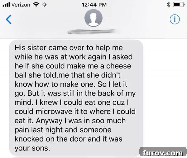 Fern's Text Message Part 2