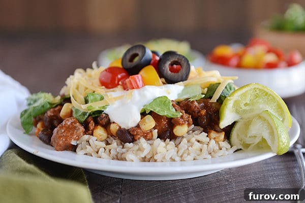 Effortless Entertaining Build Your Own Meals For Any Crowd Recipes and Tips 10 Mexican Haystacks: A delicious and customizable meal featuring a savory taco-flavored sauce served over rice or quinoa with fresh toppings.