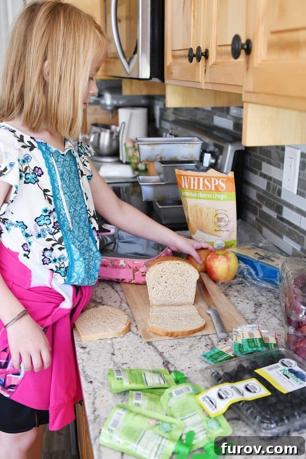 Back-to-School Meal Prep: Easy Dinners, Smart Lunches, and Quick Snacks 5 Kids packing their own healthy school lunches