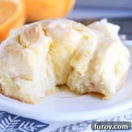 Perfected Homemade Orange Sweet Rolls 16 Spiral rolled homemade orange sweet roll