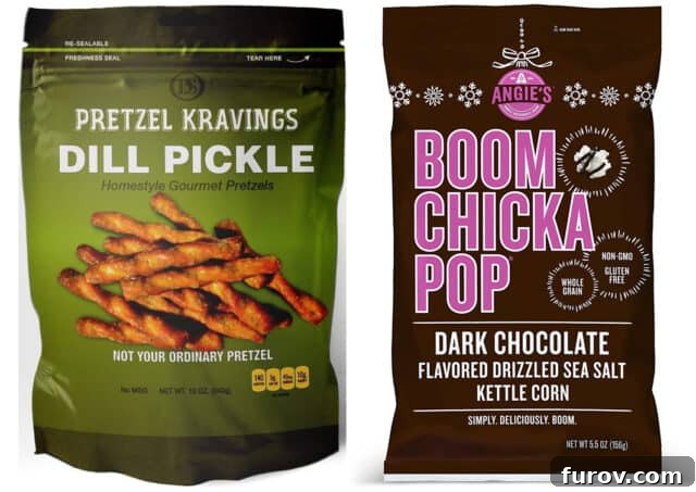 Friday Flash: Instant Insights 5 A collection of favorite snacks including pretzels, popcorn, and almonds