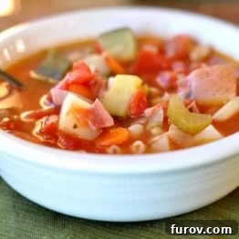 Autumn Minestrone Soup