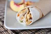 Peanutty Thai Chicken Wraps