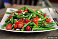 Vibrant Green Bean Salad with Balsamic Drizzle