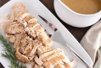 Juicy Slow Cooker Turkey with Easy Gravy