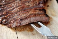 Fire-Kissed Honey Ginger Flank Steak