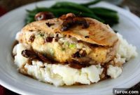 Homemade Stuffed Chicken Marsala