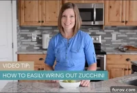 Effortlessly Squeeze Water From Zucchini