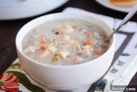 Slow Cooker Velvety Chicken and Wild Rice Soup