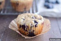 Wholesome Blueberry Yogurt Oat Muffins