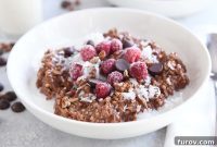 Rich & Dreamy Instant Pot Double Chocolate Steel Cut Oats