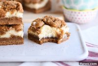Spiced Gingerbread Cheesecake Bars