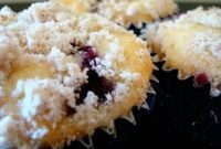 Golden Crumb Blueberry Muffins