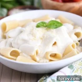 Homemade Garlic Alfredo Sauce