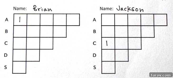 Pencil & Paper Naval Strategy 8 Paper Battleship Game