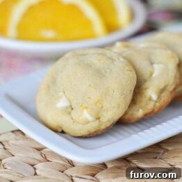 Orange Creamsicle Cookies