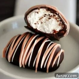 Delicious Homemade Marshmallow Easter Eggs.