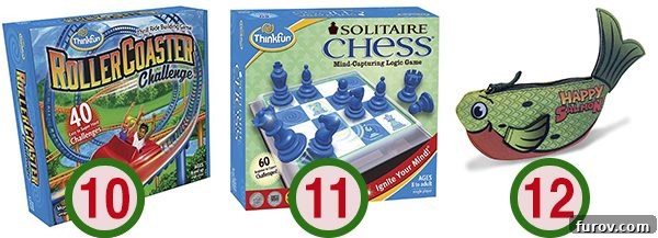 ThinkFun Roller Coaster Challenge, a logic puzzle game for single players
