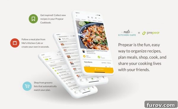 Effortless Menu Planning Starts Today 4 A hand holding a smartphone displaying the Prepear app with a grocery list generated from meal plans.
