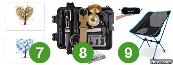 Note Cards and Compact Survival Kit