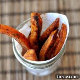Crispy Baked Sweet Potato Fries