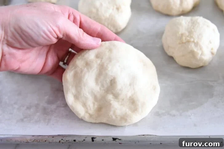 Thick disc of fry bread pressed into circle.
