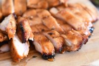 Sticky Honey Garlic Chicken Recipe with Crispy Skin