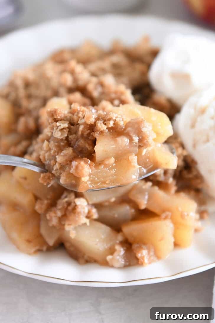 The Best Apple Crisp